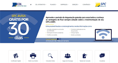 Desktop Screenshot of cdllucas.com.br